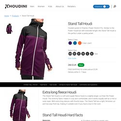 HOUDINI Stand Tall Houdi - Women's Extra Long Hooded jacket - Houdini Sportswear