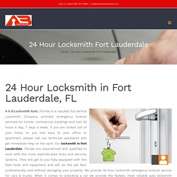 Looking For 24 Hour Locksmith Service?? Ask Here
