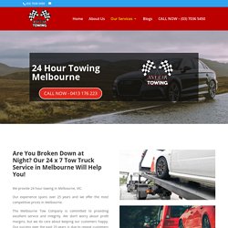 24 Hour Towing Melbourne