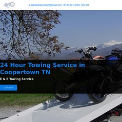 24 Hour Towing Service in Coopertown TN