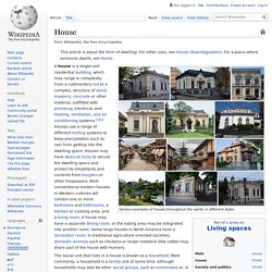 House - Wikipedia, the free encyclopedia - Iceweasel