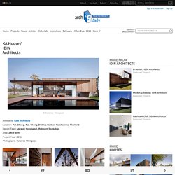 KA House / IDIN Architects