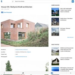 House CM / Bultynck Kindt architecten