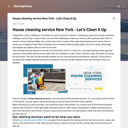 House cleaning service New York - Let's Clean It Up