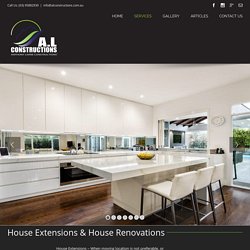 House Extensions - AL Constructions