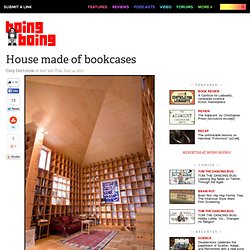 House made of bookcases