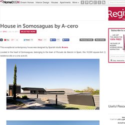 House in Somosaguas by A-cero