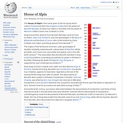 House of Alpin