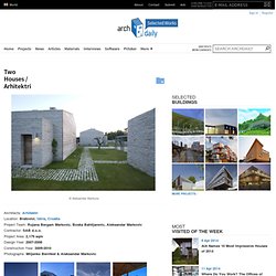 Two Houses / Arhitektri