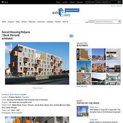 Social Housing Poljane / Bevk Perović arhitekti