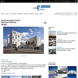 Social Housing In Ceuta / IND [Inter National Design]