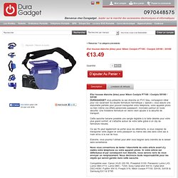 Etui housse étanche (bleu) pour Nikon Coolpix P7100 / Coolpix S8100 / S9100 Buy Online