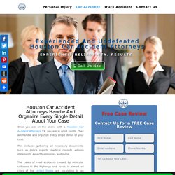 Top Rate Houston Car Accident Attorneys - Best Law Firm in Houston TX