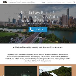 Maida Law Firm of Houston Injury & Auto Accident Attorneys