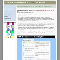 Houston Area Independent Schools Library Network