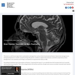 Brain Injuries: Traumatic vs. Non-Traumatic