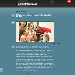 Houston Petting Zoo