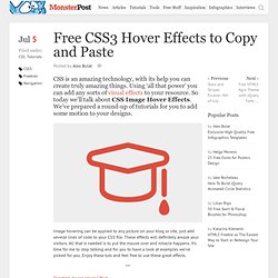 Free CSS3 Hover Effects to Copy and Paste