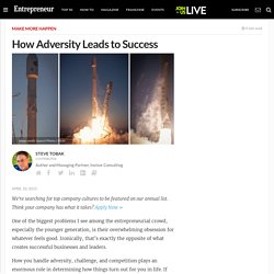 How Adversity Leads to Success