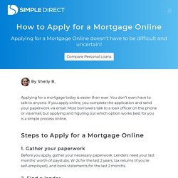 How to Apply for a Mortgage Online