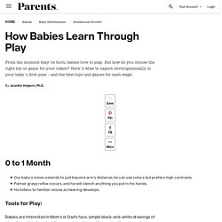 How Babies Learn Through Play