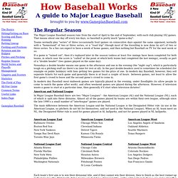 How Baseball Works (a guide to the game of Baseball)