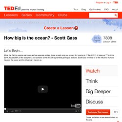 How big is the ocean? - Scott Gass