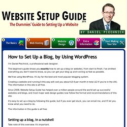 "How to Set Up a Blog" - a Step-by-Step Guide for Beginners