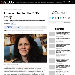 How we broke the NSA story