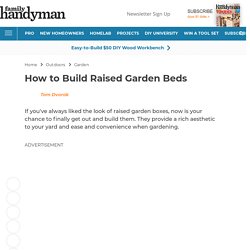 How to Build Raised Garden Beds (DIY)