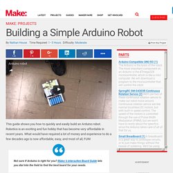 Building a Simple Arduino Robot