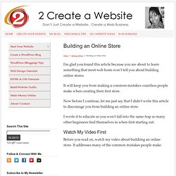 How to Build a Store for Your Website