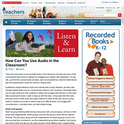 How Can You Use Audio in the Classroom?