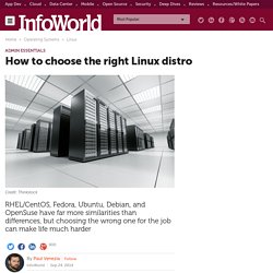 How to choose the right Linux distro