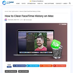 How to Clear FaceTime History on Mac