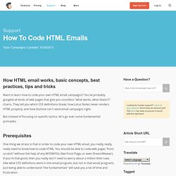 How To Code HTML Emails