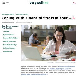 How to Cope With Financial Stress