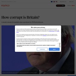 How corrupt is Britain?