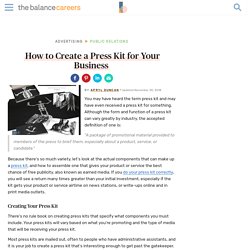 How to Create a Press Kit for Your Business