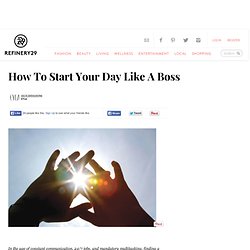 How To Create Your Day - Starting Off Right