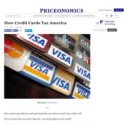 How Credit Cards Tax America