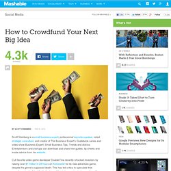 How to Crowdfund Your Next Big Idea