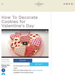 How To Decorate Cookies for Valentine's Day