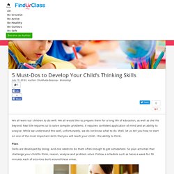 How to Develop Kid's Mind in Younger Age