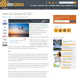 How Planes Fly