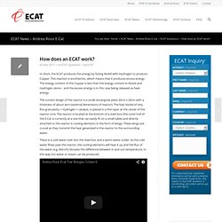 How does an ECAT work?