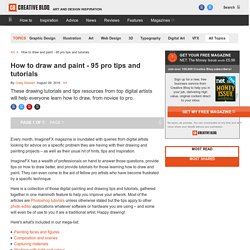 How to draw - 90 drawing tutorials and pro tips