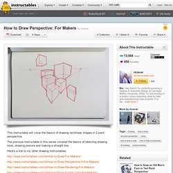 How to Draw Perspective: For Makers