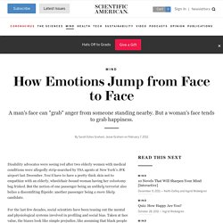 How Emotions Jump from Face to Face