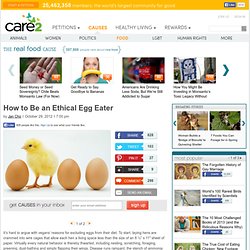 How to Be an Ethical Egg Eater
